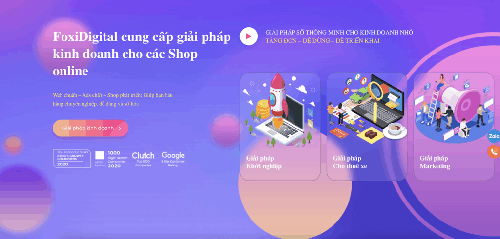 FoxiDigital – Dịch vụ thiết kế web bán hàng online chuẩn SEO và giải pháp số toàn diện cho shop/doanh nghiệp nhỏ